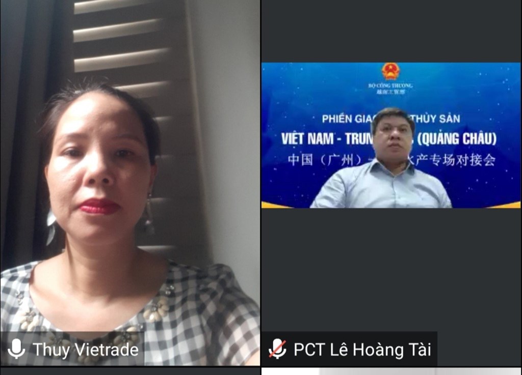 Doanh nghiệp Quảng Châu (Trung Quốc) quan tâm tới hàng thủy sản Việt Nam