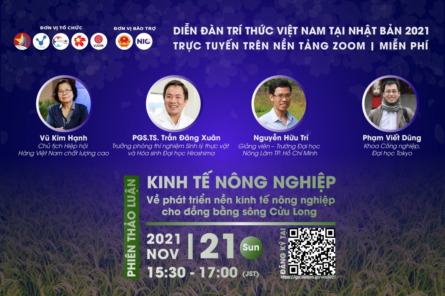 Diễn đàn Trí thức Việt Nam tại Nhật Bản 2021 (Vietnam Summit in Japan 2021)