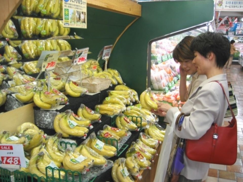 Tăng trưởng nhập khẩu trái chuối Việt Nam vào Nhật Bản lên tới hơn 20%